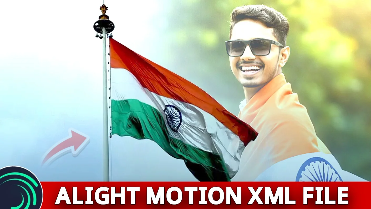 Celebrate Republic Day 2026: Create Viral Reels Using Alight Motion XML Files (Bgm0046)