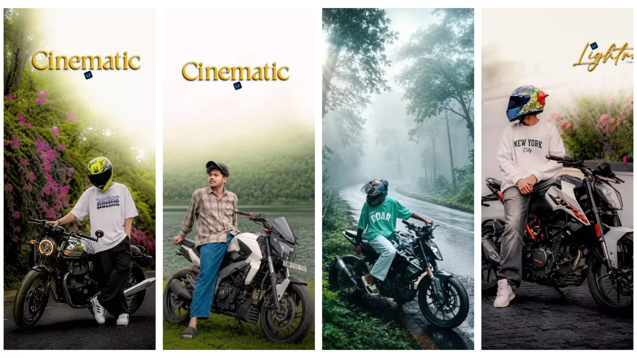 Cinematic Biker AI Photo Editing with ChatGPT (Ai0049)