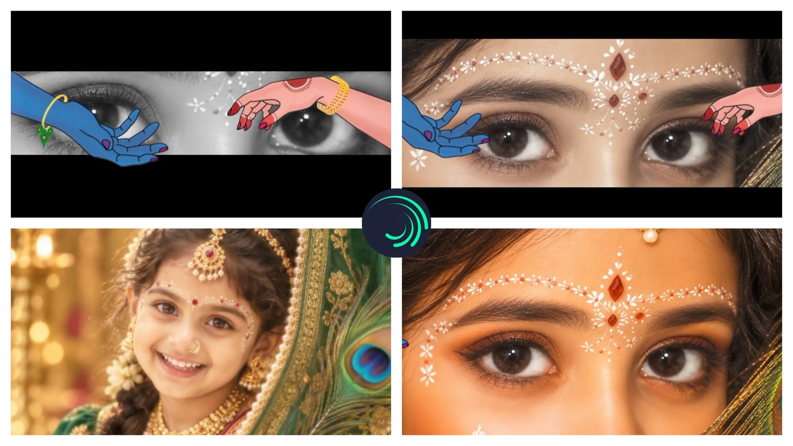 Krishna Ji Reels Editing Presets for Girls (Bgm0139)